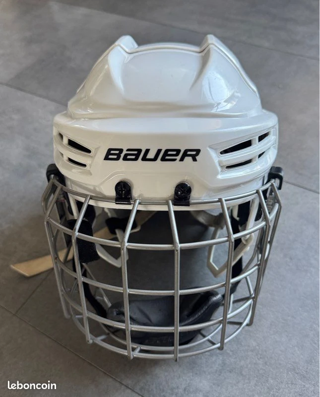 Casque Hockey Bauer (taille réglable)