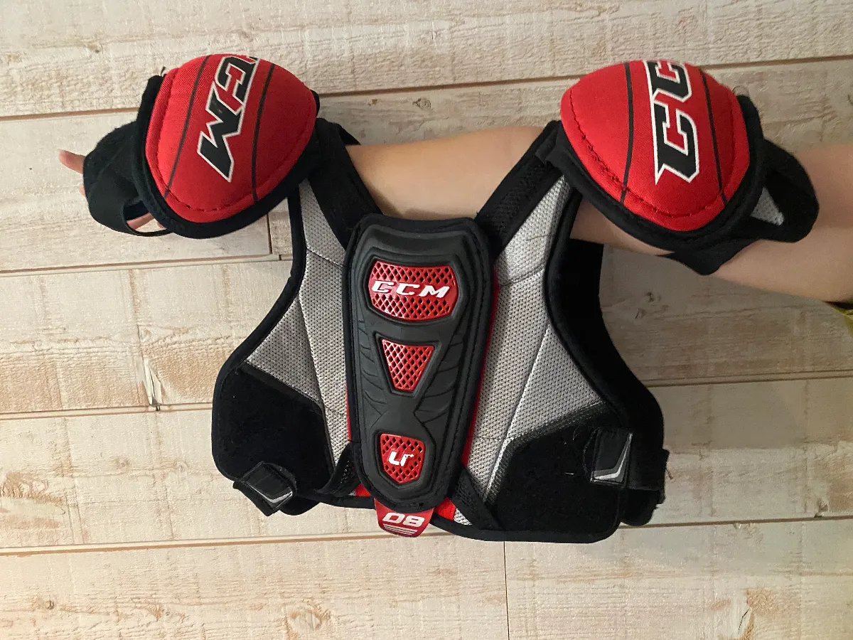 Plastron CCM 71-81 cm ; 1.35 - 1.45 m - Hockey sur Glace d'occasion à Bordeaux