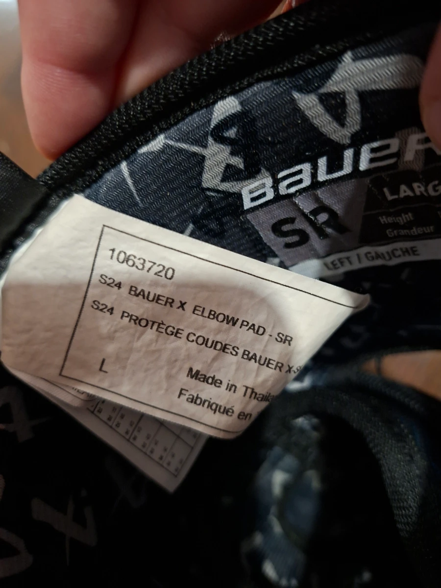 Photo 4 de Coudières Bauer senior taille L