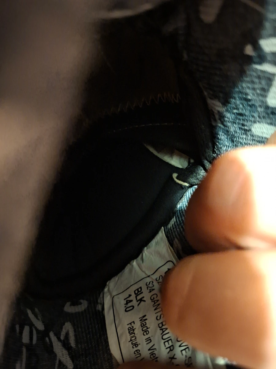 Photo 3 de Gants Bauer taille 14